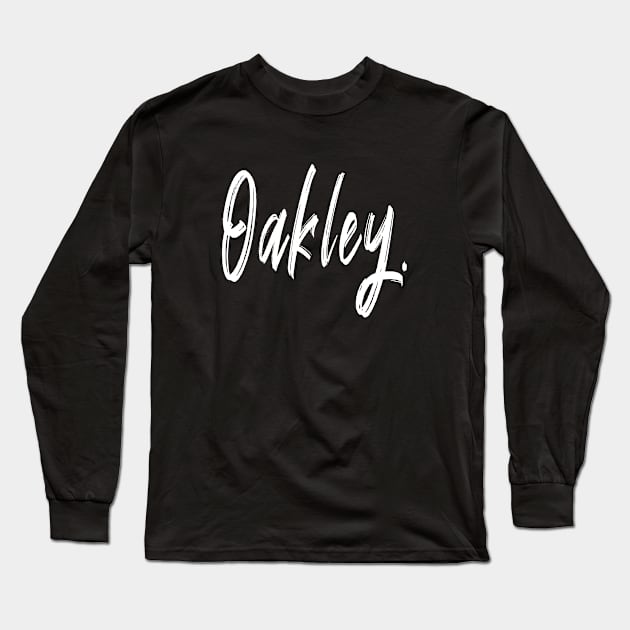 name girl Oakley Long Sleeve T-Shirt by CanCreate